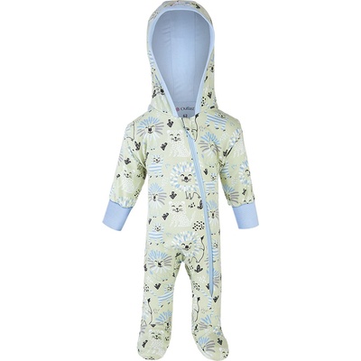 Little Angel Overal podšitý DR Outlast® sv.zelená lvi sv.modrá