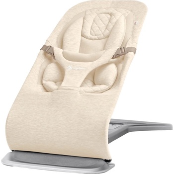 Ergobaby Бебешки шезлонг 3 в 1 Ergobaby - Evolve, Cream (EVLBNCCRM)