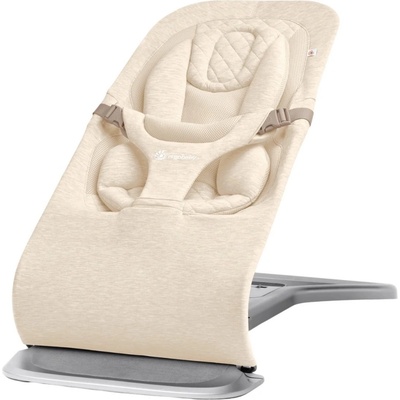 Ergobaby Бебешки шезлонг 3 в 1 Ergobaby - Evolve, Cream (EVLBNCCRM)