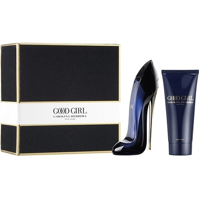Carolina Herrera Good Girl подаръчен комплект с парфюмна вода 80мл и лосион за тяло 100мл за жени 1 бр
