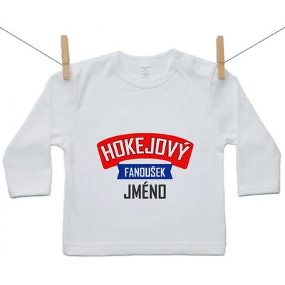 Boodyy tričko s dlouhým rukávem Hokejový fanoušek