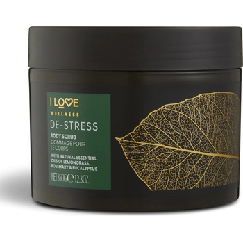 I Love Cosmetics Wellness De-Stress Веган Ексфолиращ Скраб за тяло 350 g