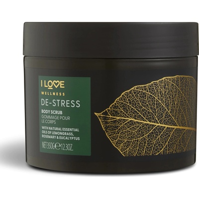 I Love Cosmetics Wellness De-Stress Веган Ексфолиращ Скраб за тяло 350 g