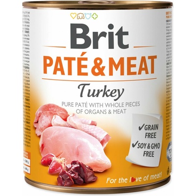 Brit Paté & Meat Turkey 800 g