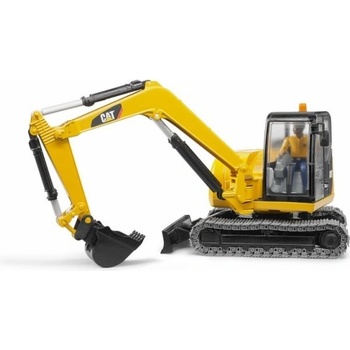 Bruder Mikrobagr JCB s figurkou