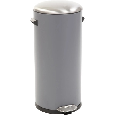EKO-Europe Кош за отпадъци EKO BELLE DELUXE с педал (30 л) - сив (EKO 921730 - Grey)