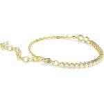 Swarovski гривна дамска позлатена с циркон MATRIX (5753925)