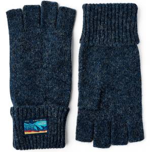 Hestra Ръкавици Hestra Raggwool Half Finger Gloves - Navy - размер 6 (EU) (202-7116-0311)