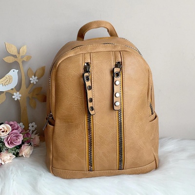 Дамска Жълта Раница - Модел 8961