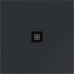 POLYSAN Flexia - Душ корито 100x100 см, матов антрацит 71552.51 (71552.51)