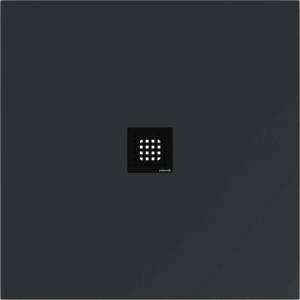POLYSAN Flexia - Душ корито 100x100 см, матов антрацит 71552.51 (71552.51)