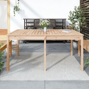 vidaXL Градинска маса, 159, 5x82, 5x76 см, борово дърво масив (823976)
