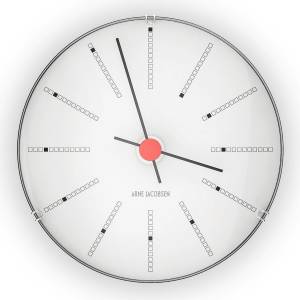 Rosendahl Стенен часовник Bankers 12 см (43688)