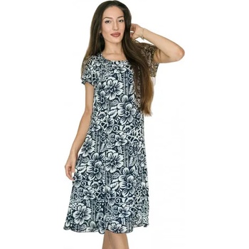 Image 1 of mar. fashion Лятна рокля на цветя в черно и бяло (a22)