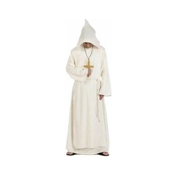 Limit Costumes Маскировъчен костюм за възрастни Limit Costumes Бял Монах Размер XL
