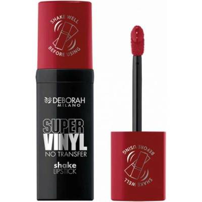 Deborah Milano dloutrvající tekutá rtěnka Super Vinyl, 05 Ruby Red 4,4 g