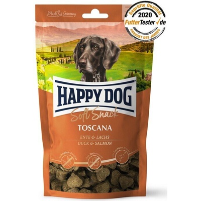 Happy Dog Soft Snack Toscana лакомство за кучета с патешко, сьомга и ориз 100gr