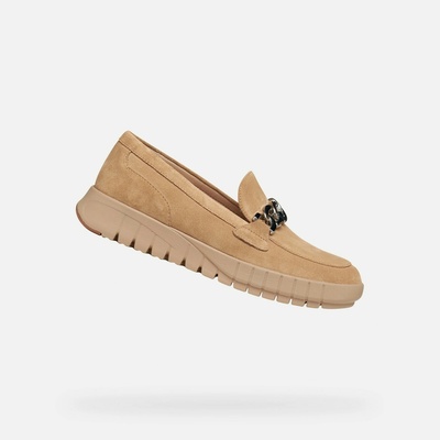 Geox Бежови дамски мокасини Geox Flextride Geox | Bezhov | ЖЕНИ | 37