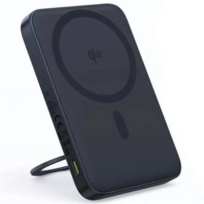 Baseus PicoGo Qi2 Power Bank 5000mAh 20W магнитен черен (P10076802123-00)