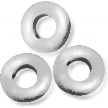 Oxballs Fat Willy 3-Pack Cockrings Clear