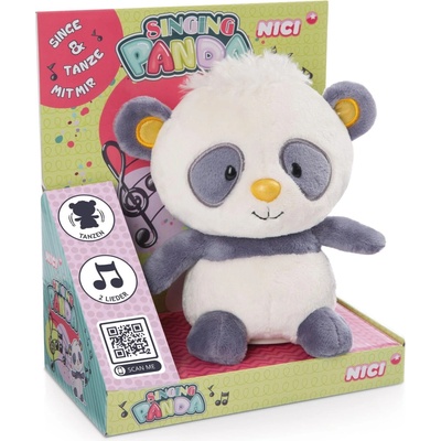 Nici spievajúca a tancujúca plyšová panda 20 cm