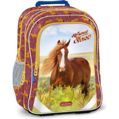 Ars Una Ученическа чанта ARS UNA Ergo-Fit My Sweet Horse 56173581 (56173581)