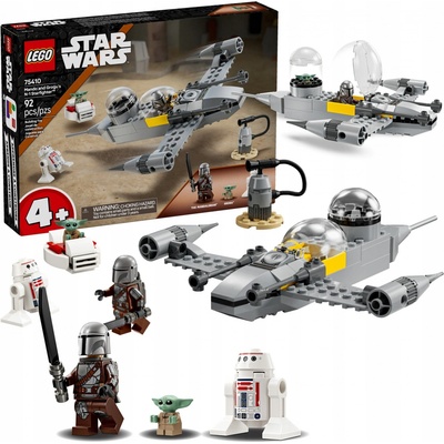 LEGO® Star Wars™ 75410 Mando, Grogu a stíhačka N-1 Starfighter™