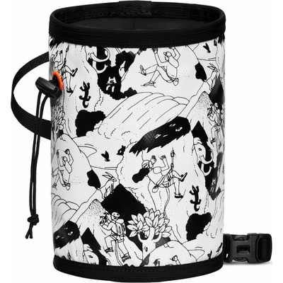 Mammut Gym Print Chalk Bag climbing scene