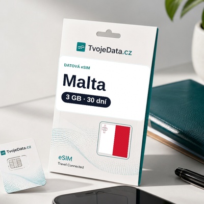 eSIM Malta 3 GB / 29 dní