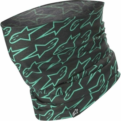 Alpinestars nákrčník Astars neck tube černá/zelená