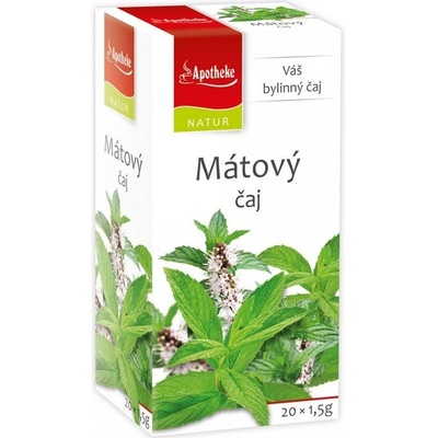 Apotheke Čaj NATUR Mätový 20 x 1,5 g