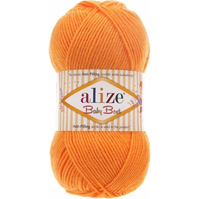 Alize příze Baby Best 336 oranžová