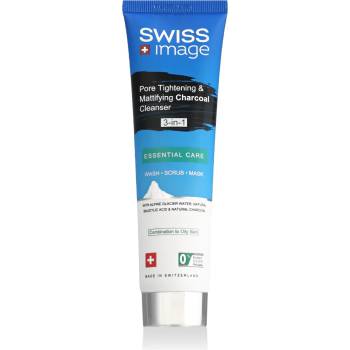 SWISS Image Essential Care Pore Tightening & Mattifying Charcoal Cleanser 100 ml
