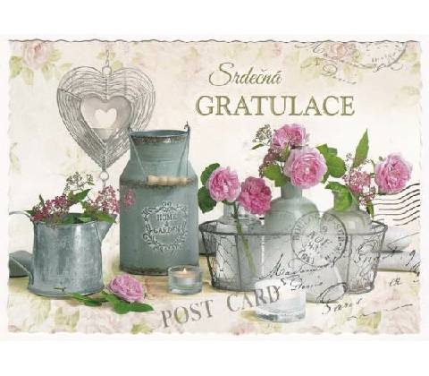 Pohlednice Gratulace 1