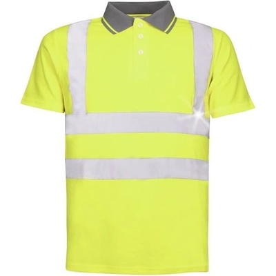 Ardon H8902 HI VIZ Reflexná polokošeľa žltá