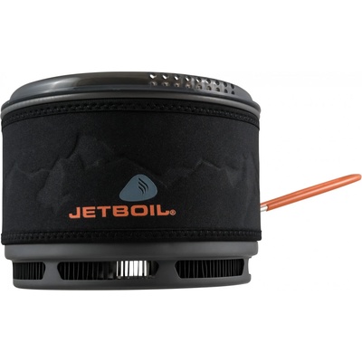 Jetboil Газов котлон Jetboil 1.5L Ceramic FluxRing Cook Pot Carbon Pot - Black - размер 1, 5 l (532-1830-0111)