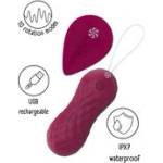 Lola Games Вагинални вибриращи топчета с дистанционно управление Take it Easy Dea Wine Red (P26786)