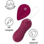 Lola Games Вагинални вибриращи топчета с дистанционно управление Take it Easy Dea Wine Red (P26786)