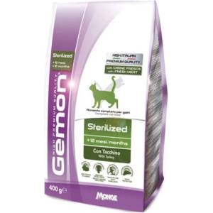 Gemon Sterilised Cat с пуешко - 7кг