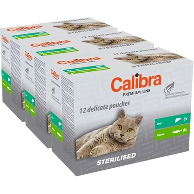Calibra Cat консерви Premium Steril. мултипак 36 x 100 г