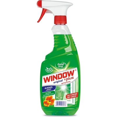 Window Gold drop čistič na okna amoniak 750 ml – Zbozi.Blesk.cz