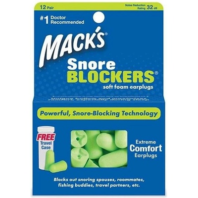 Mack´s Špunty do uší na spaní Mack's Snore Blockers 1 pár