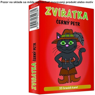 Čierny Peter zvieratka
