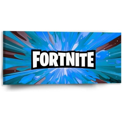 Sablio Obraz FORTNITE modrá - 110x50 cm