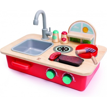 Hape Дървен игрален комплект Hape - Кухненски плот (H3201)