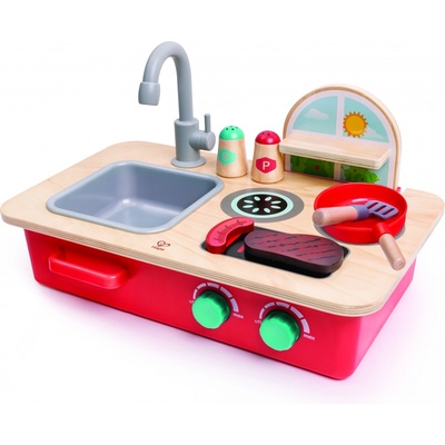 Hape Дървен игрален комплект Hape - Кухненски плот (H3201)