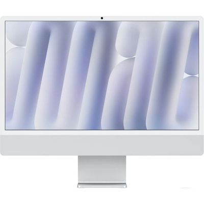 All in One компютър Apple iMac 2024 (MD3H4ZE/A), десетядрен Apple M4 4.40GHz, 23.5" (59.68cm) 4.5K Retina True Tone 500nits Nano-Texture Glass Display, 16GB LPDDR5X, 256GB SSD, 4x Thunderbolt 4, macOS (MD3H4ZE/A)