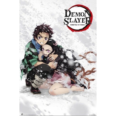 Plagát, Obraz - Demon Slayer - Tanjiro & Nezuko, 61 × 91.5 cm