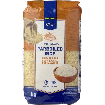Metro Chef Parboiled rýže dlouhozrnná 1 kg