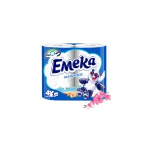 Emeka ЕМЕКА тоалетна хартия Ocean Breeze 4бр (е08-76)